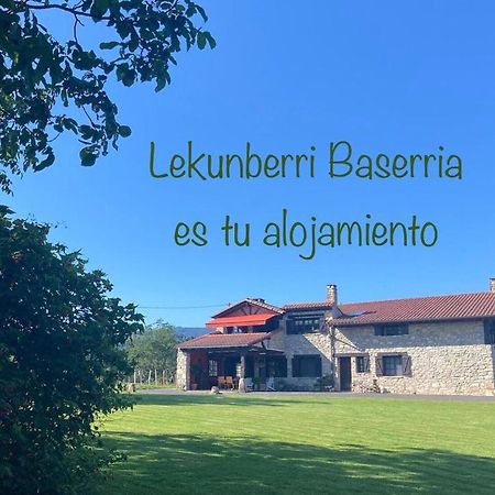 Lekunberri Baserria Аррьета Экстерьер фото