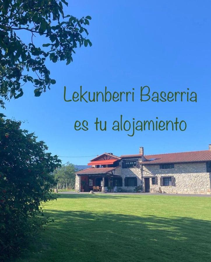 Lekunberri Baserria Аррьета Экстерьер фото